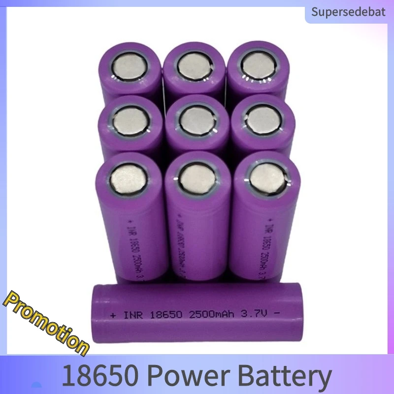 

10 pcs 2000mAh INR18650 3.7V Rechargeable Lithium Battery lithium-ion Battery 18650 2200mAh Recargables Bateria 18650 Recargable