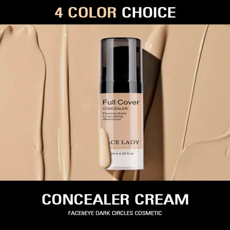 

Concealer Smooth And Non-Sticking Powder Naturally Modifies Skin Tone 6ml Face Corrector Cream Female Makeup Cosmetic