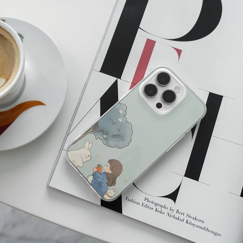 Чехол для мобильного телефона с рисунком иллюстрации IPhone 11 12 13 Pro Mini X XR XS Max 7 8 Plus