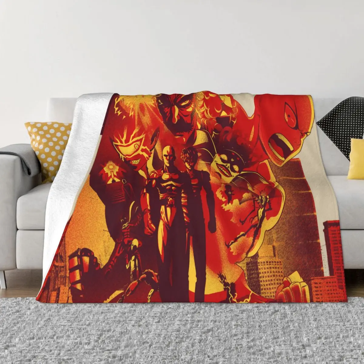 

Покрывало на кровать из кораллового флиса для спальни