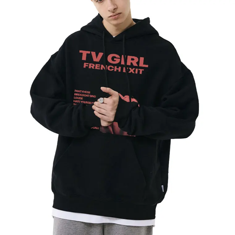 

Толстовка Мужская/женская оверсайз с принтом во французском стиле