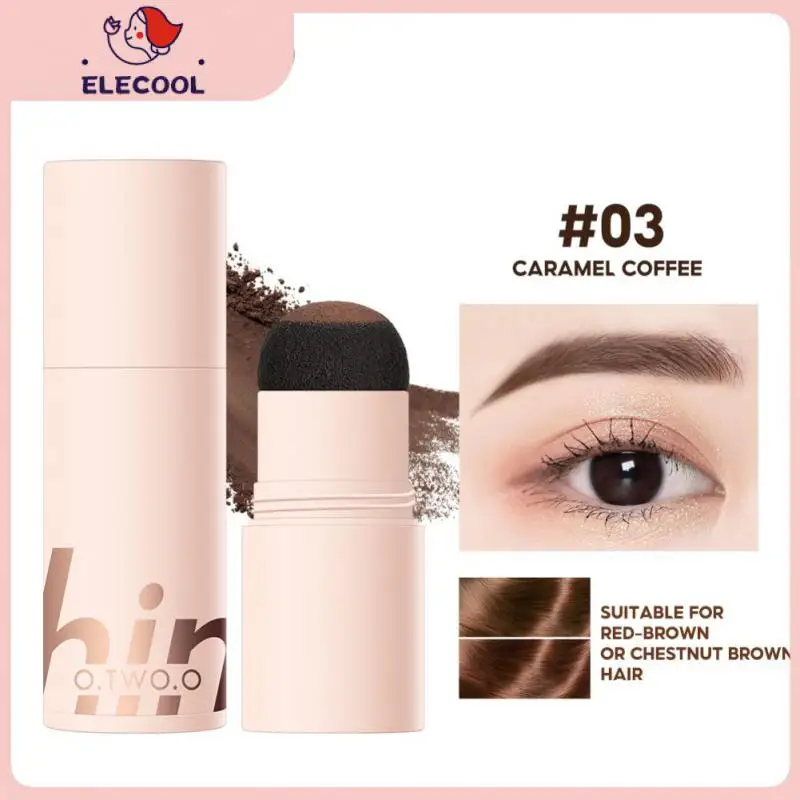 

3 Colors Eyebrow Powder Stencil Kit Eyebrow Enhancer Hairline Powder One Step Shaping Air Cushion Eyebrow Powder
