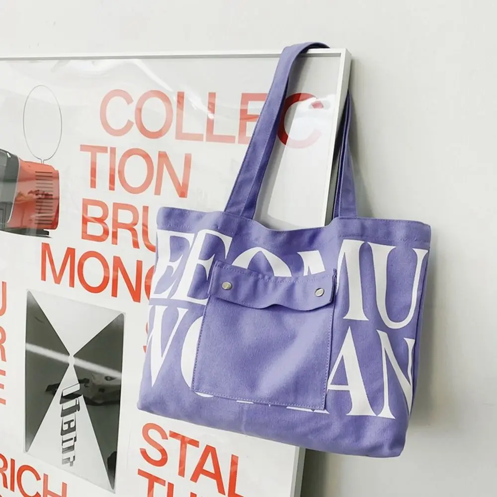 

For Students Student Bags Large Capacity Storage Bag Printing Women Handbags Tote Bag Women Shoulder Bags Korean Canvas Bag