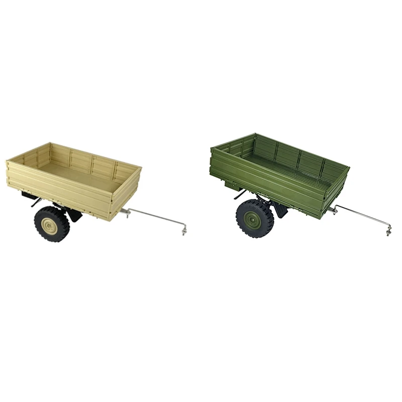 

Грузовой прицеп для радиоуправляемого автомобиля, грузовой автомобиль, задняя звезда, модель P06 Unimog 1/12, Радиоуправляемый грузовик, запасные части, аксессуары