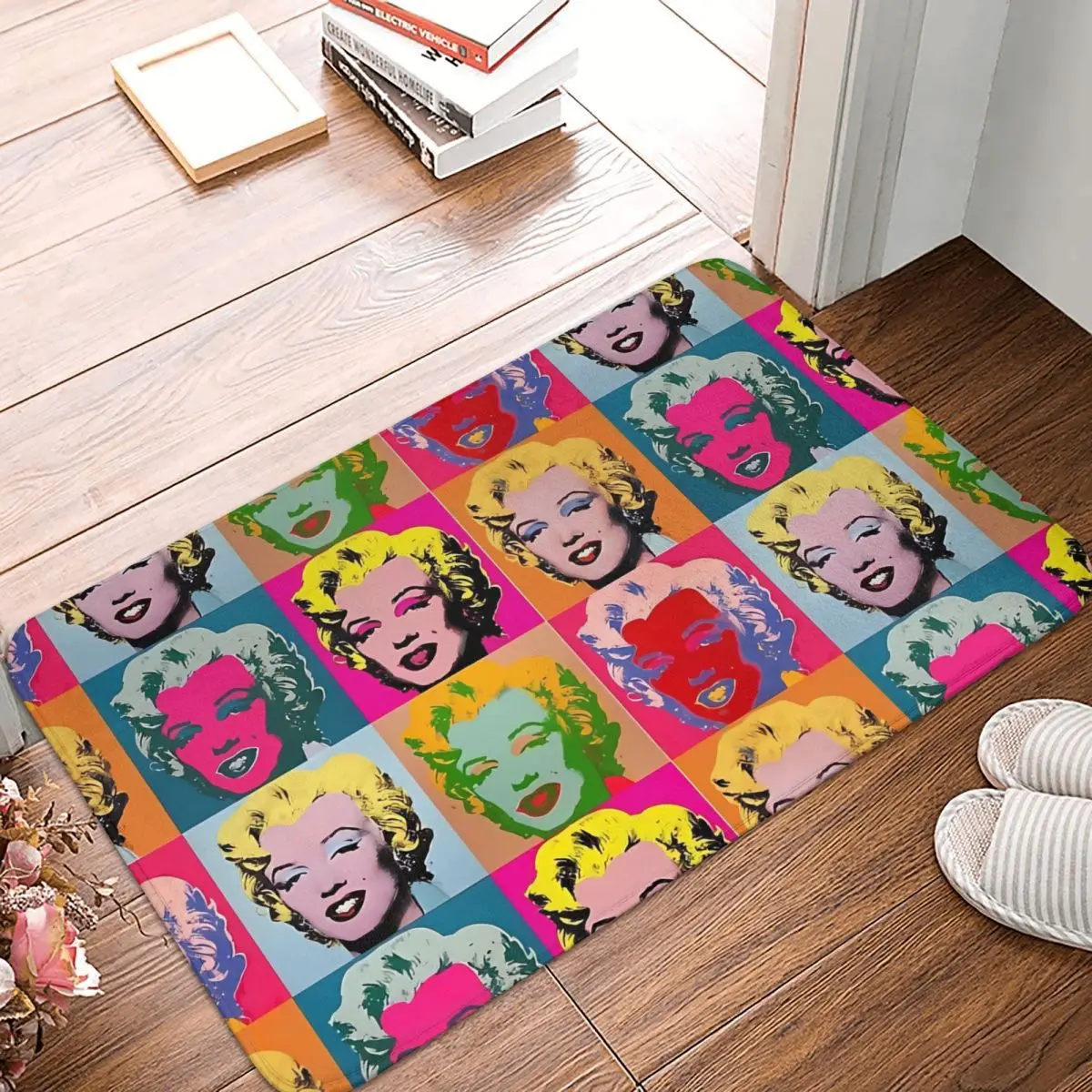 

Andy Warhol Marilyn Monroe Sex Goddess Non-slip Rug Doormat Living Room Mat Hallway Carpet Indoor Decor