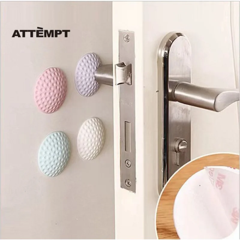 

Wall Cap Self-Adhesive Door Handle Protector For Cars Rubber Stack