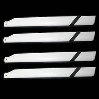 550mm fiber glass main rotor blades for align t rex 550 rc helicopter