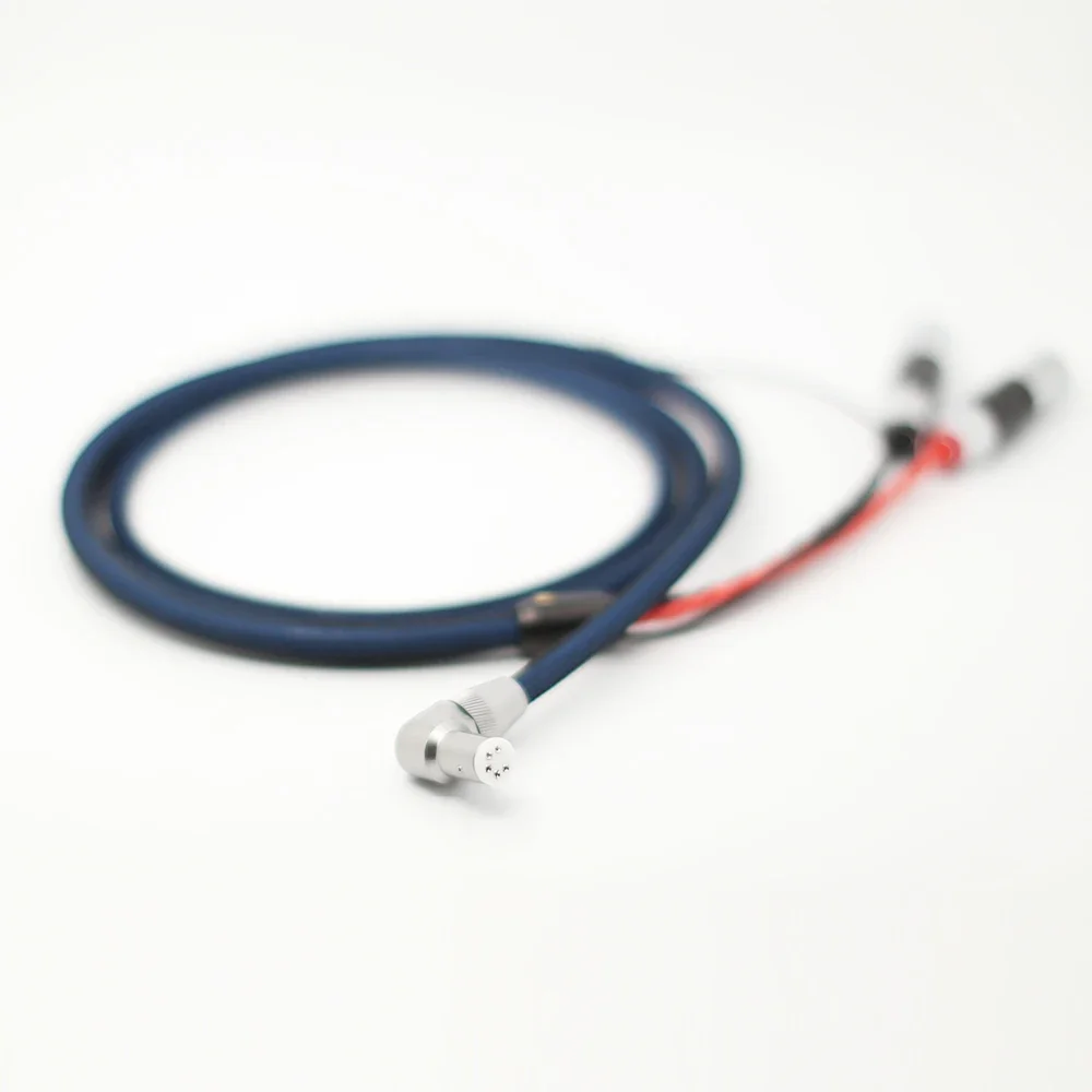 Кабель Tonarm VIBORG LC803 прямоугольный 5-контактный аналоговый кабель проигрывателей