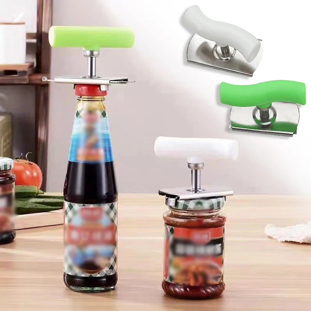 

Kitchen Accessories Labor-saving Screw Capper Adjustable Bottle Opener Glass Jar Screw Cappers Stainless Steel Can Openers