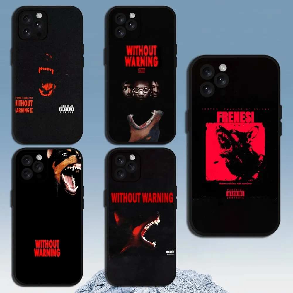 Чехол для телефона 21 Savage без предупреждения iPhone Mini 11 12 13 14 15 Pro XS Max X Plus SE XR Shell