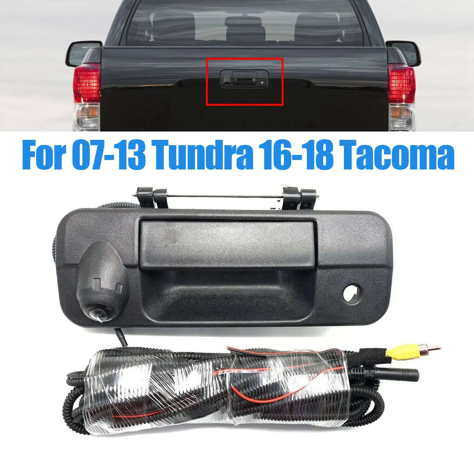 

Для Toyota -Tundra 07-13 / Tacoma 16-18, камера заднего вида с ручкой, камера заднего вида 690-0c051