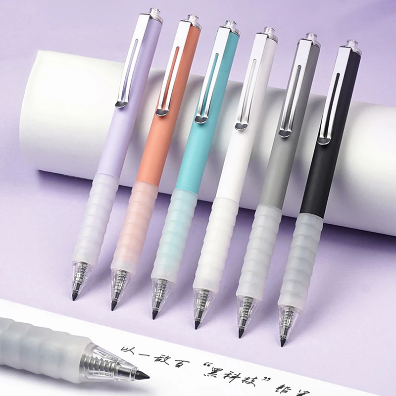

Retractable Pencil HB Unlimited Writing Inkless Pen Sketch Painting Tool School Office Supplies Durable Stationery