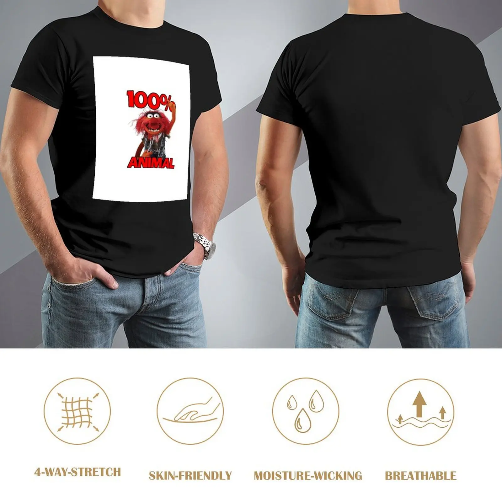 Футболка Muppets (100 Animal oder Geburtstagsgeschenk