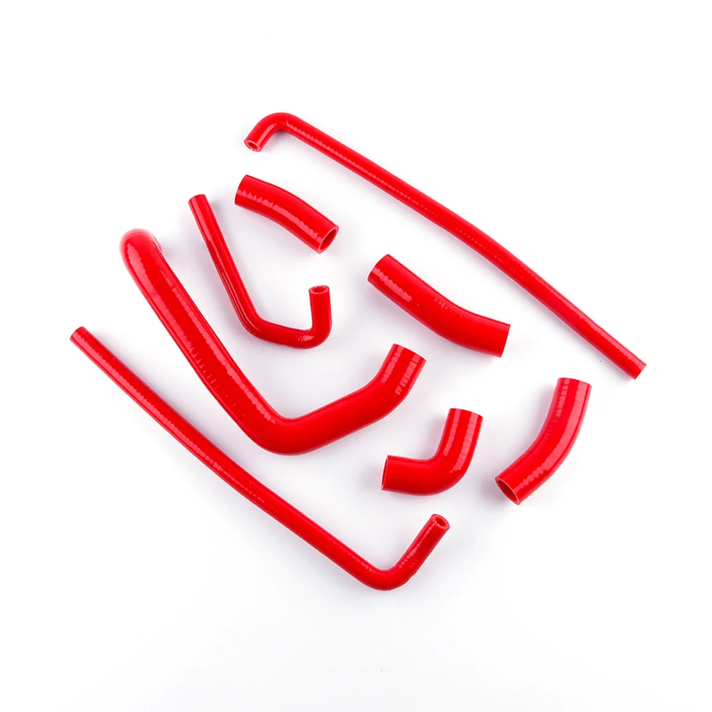 

For 1996-2003 Kawasaki Ninja ZX7R 1997 1998 1999 2001 2002 Silicone Radiator Hoses Kit 8Pcs