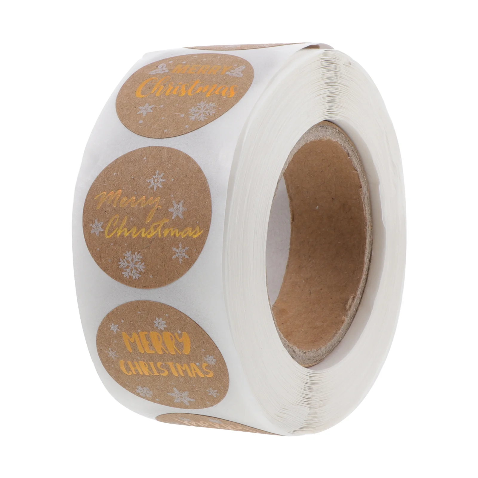 

Christmas Gift Stickers Label Labels Roll Sticker Decorative Sealing Holiday Wrapping Presents Snowflake Envelope Xams Packing