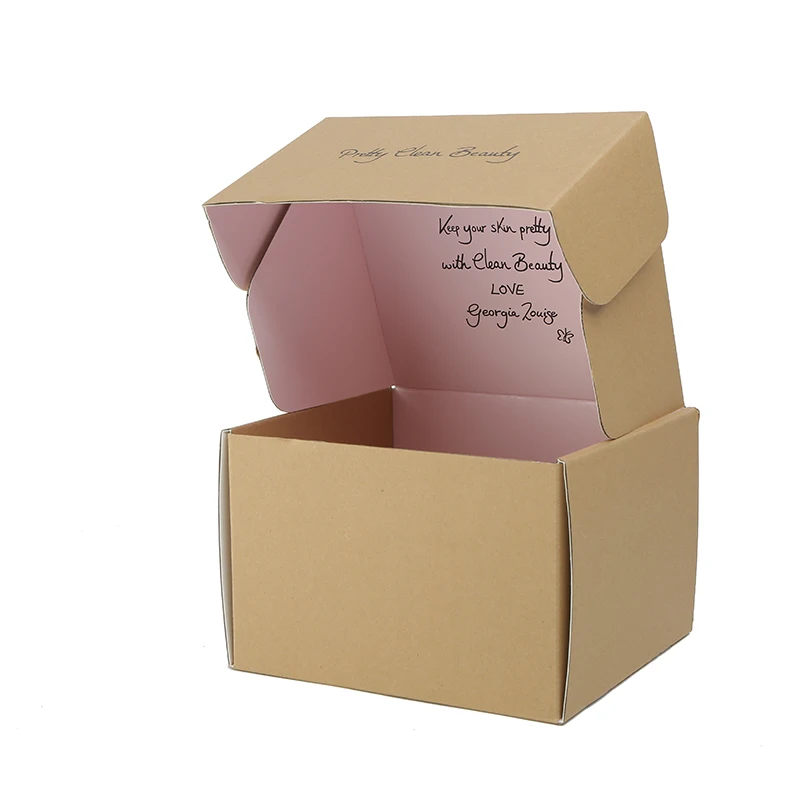 

Custom custom printed packing carton shipping postal boxes cardboard box mailing box