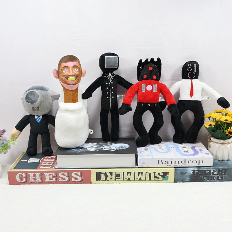 

Skibidi Toilet Plush Toy 28cm Anime Plush Toy Cute Game Stuffed Animals Soft Funny Plush Children Christmas Birthday Gifts Doll