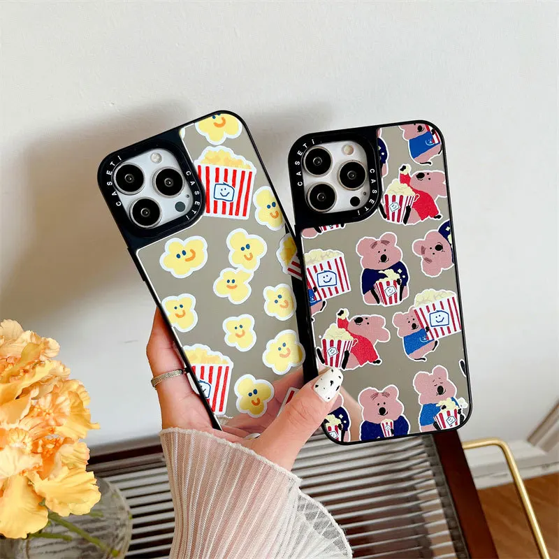 

CASETIFY Leuke Popcorn Beer Cartoon Phone Cases For iPhone 14/13/12/11/X/XR/XS 14/13/12/11 Pro Max XS MAX Shockproof Soft Cover