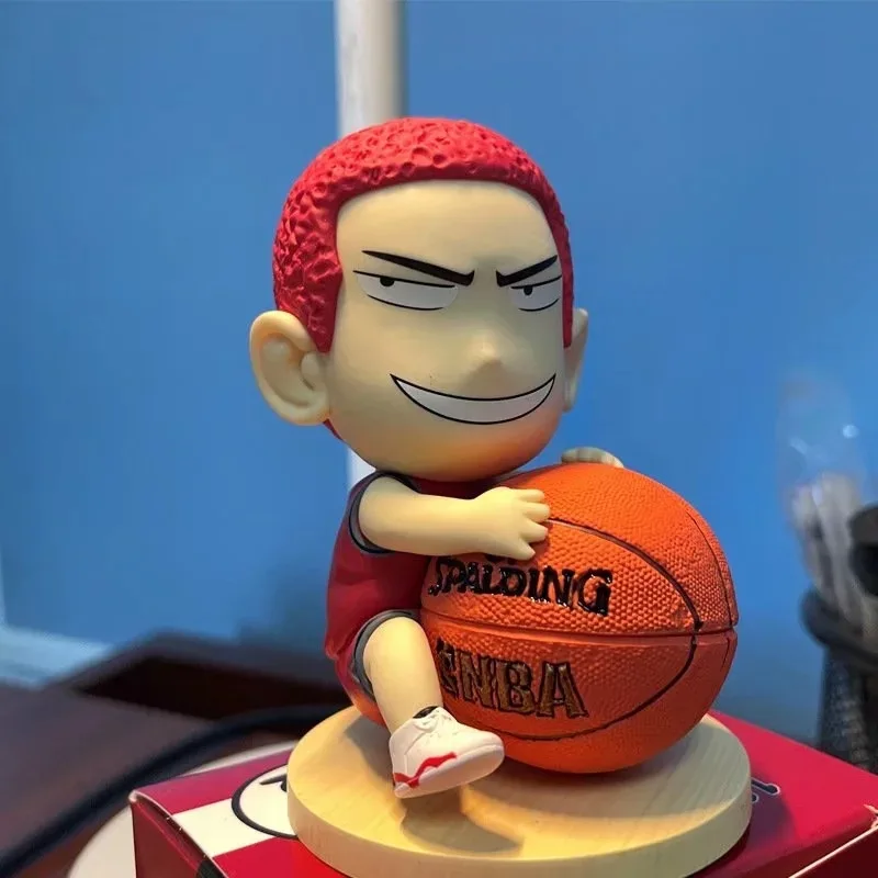 

Slam Dunk Hanamichi Sakuragi Rukawa Kaede Cute ver PVC Figure Toys Car Decoration Birthday Gift 10cm