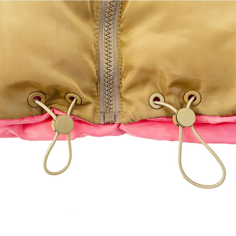 Модные осенние хлопковые жилеты с воротником-стойкой женские элегантные