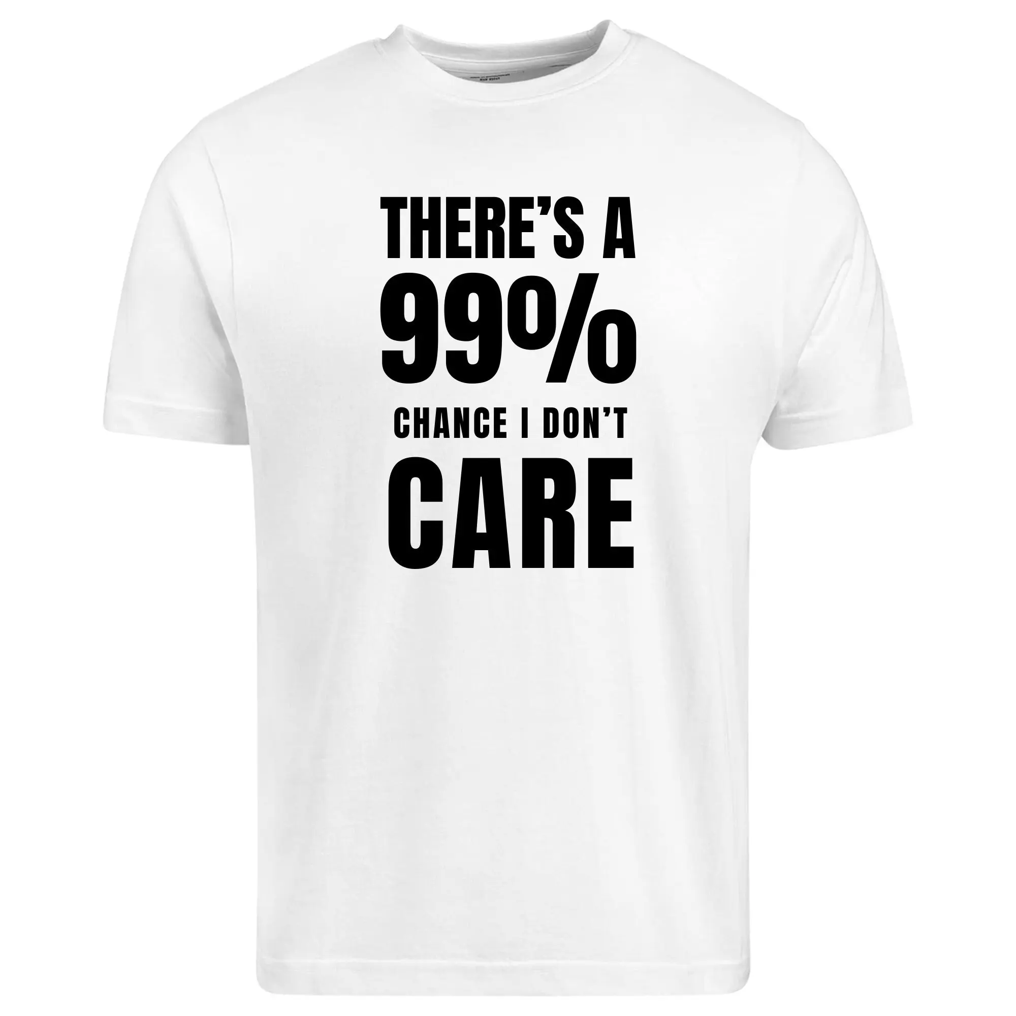 Забавная футболка унисекс Ты 99 шанс я не уход.