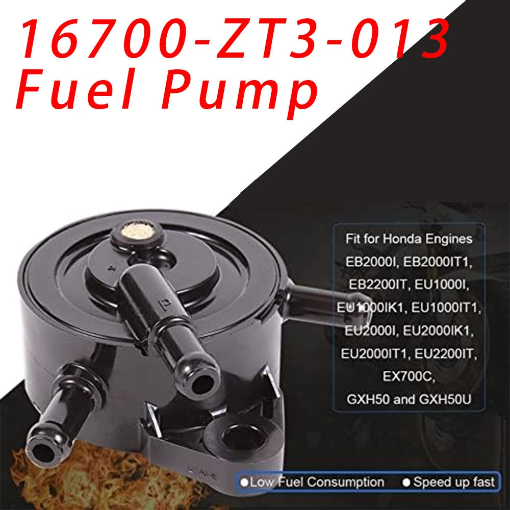 16700-ZT3-013 Топливный насос подходит для двигателей Honda EB2000I EB2000IT1 EB2200IT EU1000i EU2000i EX700C