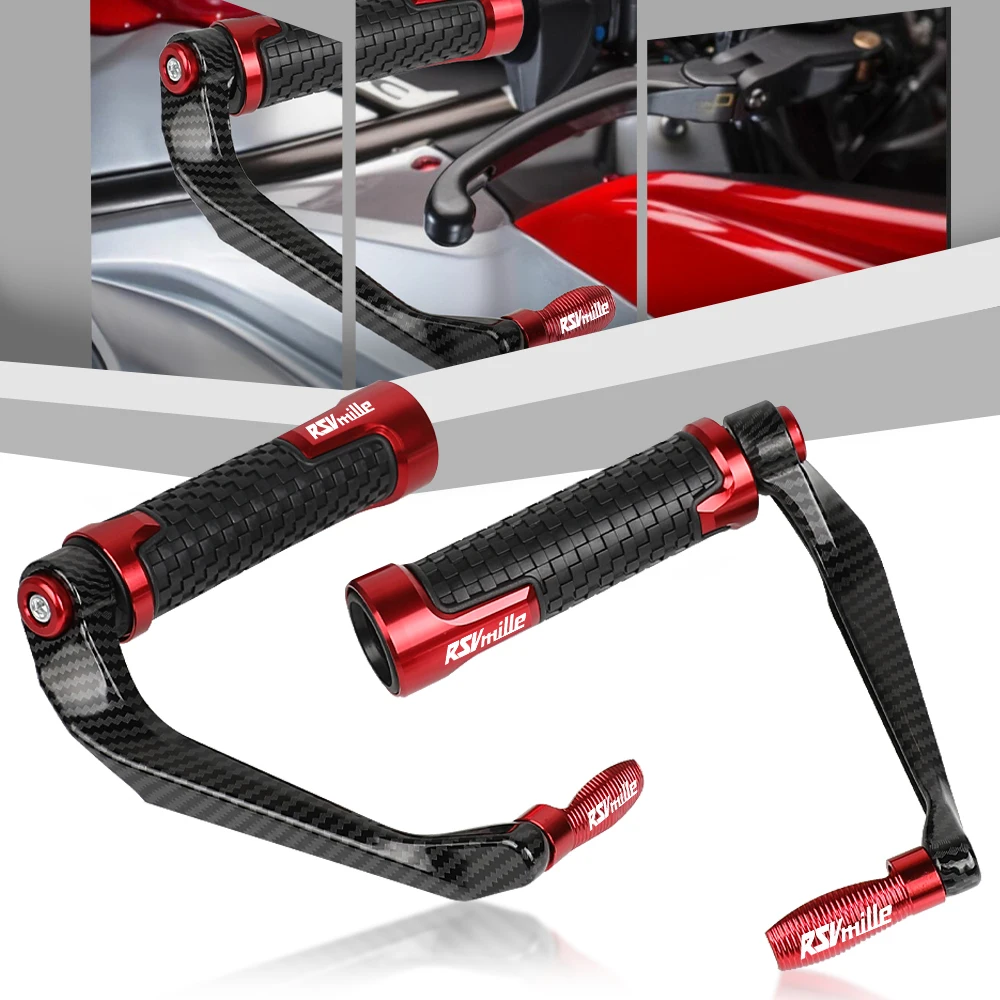 

Motorcycle Accessories Anti-Skid Handle & Brake Clutch Levers Guard Protector FOR Aprillia RSVMILLE RSV MILLE 2004-2007 2008