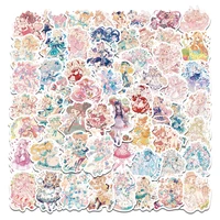 103050pcs kawaii girly anime pegatinas diy for suitcase scrapbooking stationery skateboard ipai toys stickers wholesale