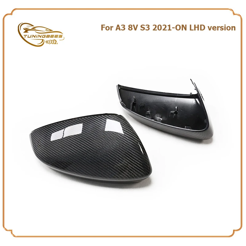 Стайлинг чехол для зеркала заднего вида из углеродного волокна Audi A3 8V S3 2021-версия
