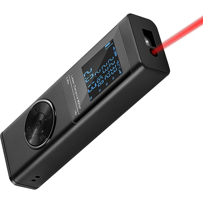 

40 м Точная Телеметрия USB перезаряжаемая батарея с подсветкой экран Номера водонепроницаемый IP54 измеритель громкости поверхности