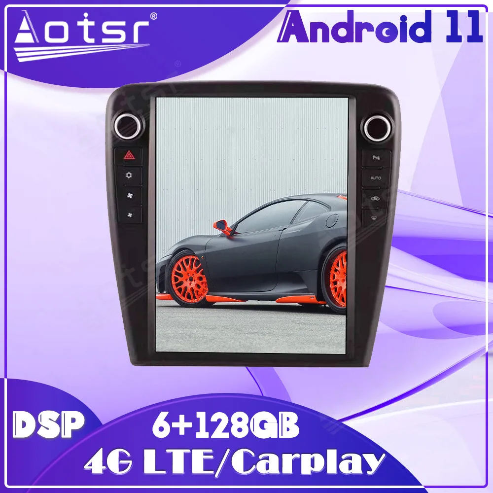 

128G Android 11 Автомобильный мультимедийный радиоплеер стерео для Jaguar XJ 351 XJL 2009 2010-2018 автомобильное аудио GPS Navi головное устройство 1 Din карта