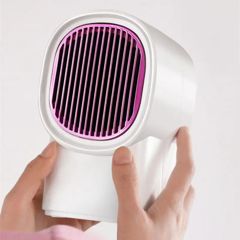 

Noiseless Ceramic Heater 400w Energy Saving Turbine Wind Wheel Desktop Heating Fan Overheat Protection Hot Air Fan Indoor Heate