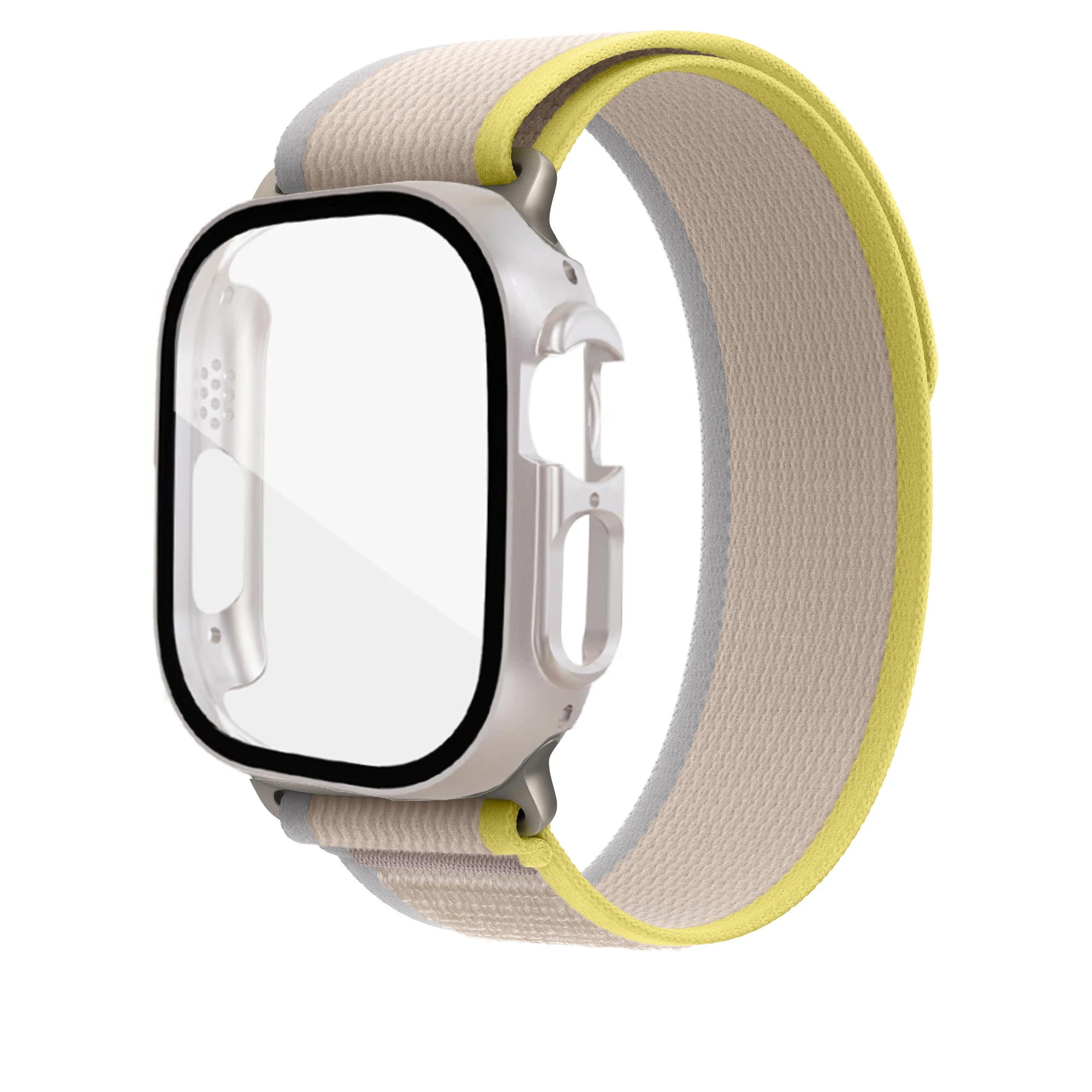 

Case+Trail Loop for Apple Watch Ultra Band 49mm 44mm 40mm 45mm 41mm 42mm 38mm 45 mm bracelet iWatch series 7 6 5 4 3 se 8 strap