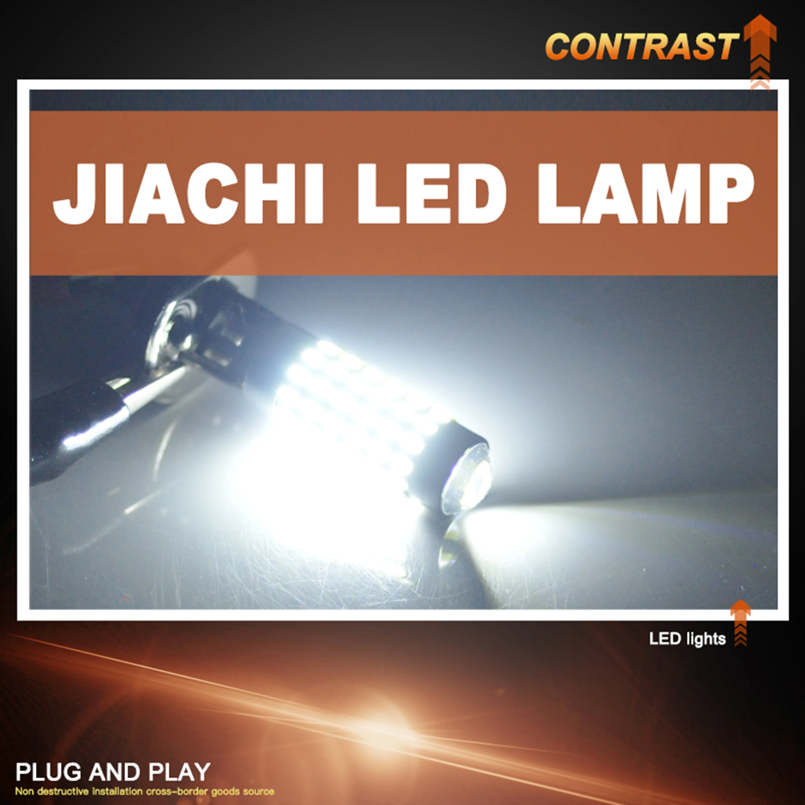 JIACHI 10 шт. для универсального автомобиля H1 H3 светодиодная противотуманная лампа 880