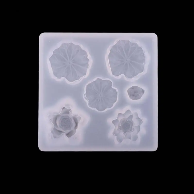 

X7YA Flower Leave Silicone Molds for Resin Craft Jewelry Making DIY Fashion Earring