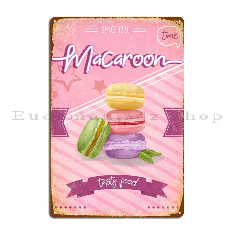 

Macaroon Metal Sign Cinema Home Designing Character Club Tin Sign Poster