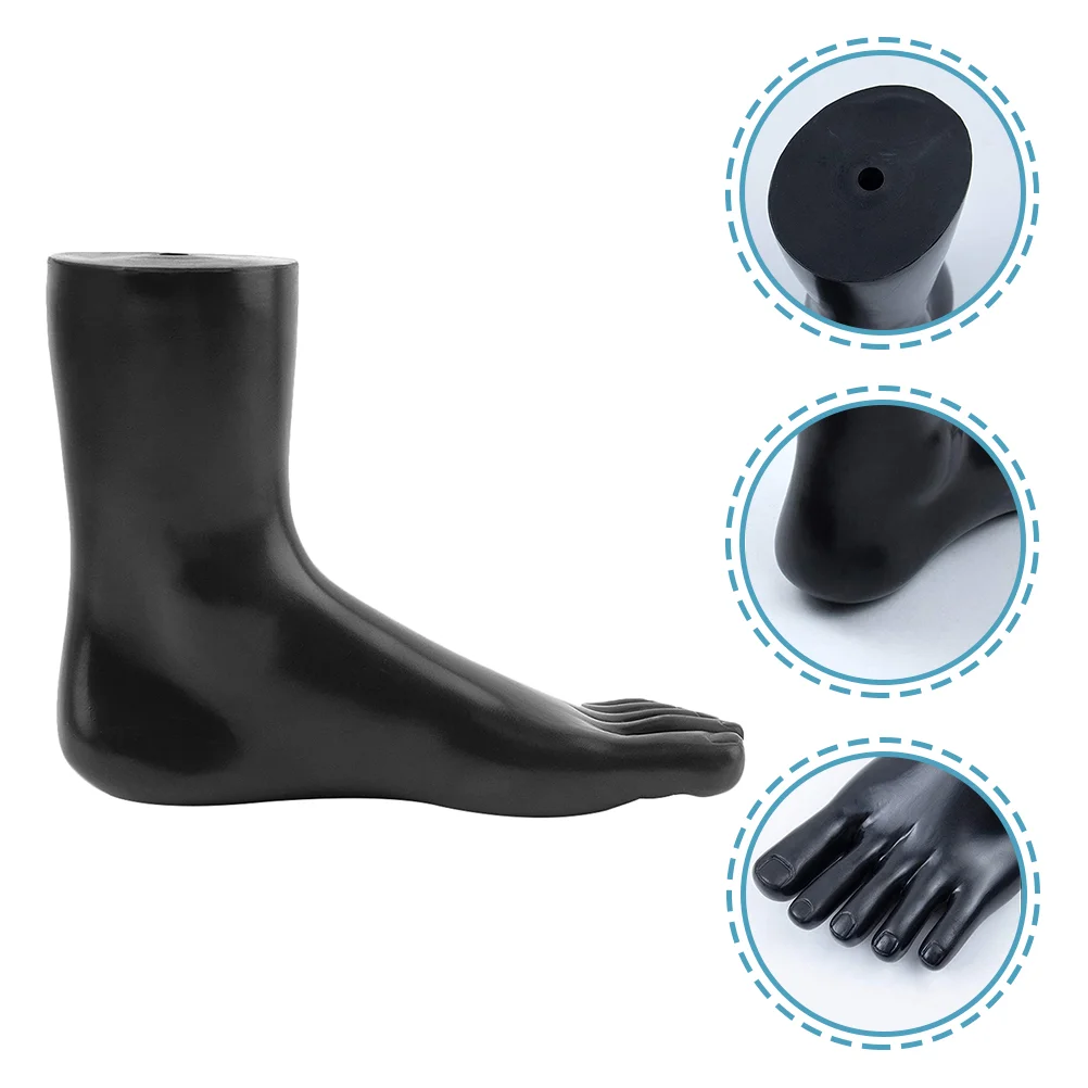 

Foot Sock Mannequin Foot Mold Unisex Sock Display Mannequin Feet Model (Left Foot)