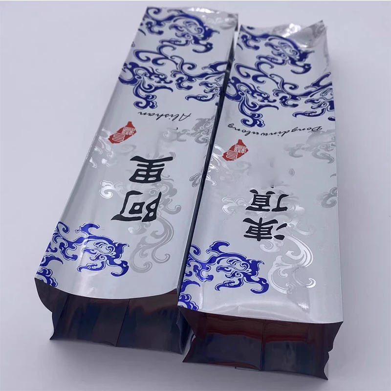 Фото Классический сине-белый чайный пакетик Oolong в пакетиках A li Shan из толстой алюминиевой фольги TaiWan DongDing, вакуумная упаковка, 150 г, пакетик зеленого чая №4