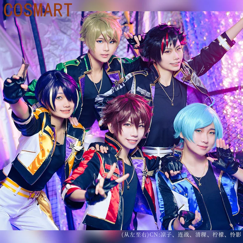 Ансамбль звезд Trickstar Morisawa Chiaki Shinkai Kanata Nagumo Tetora Takamine Midori Sengoku Shinobu Косплей Костюм