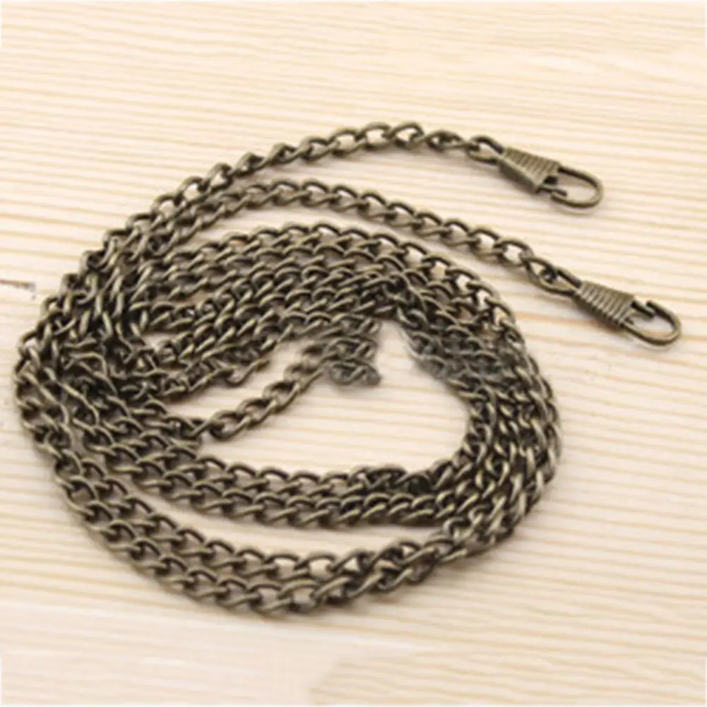 Long 120cm Convenient Metal Purse Chain Strap Handle Handle Replacement For Handbag Shoulder Bag 4 Color Chain Accessories