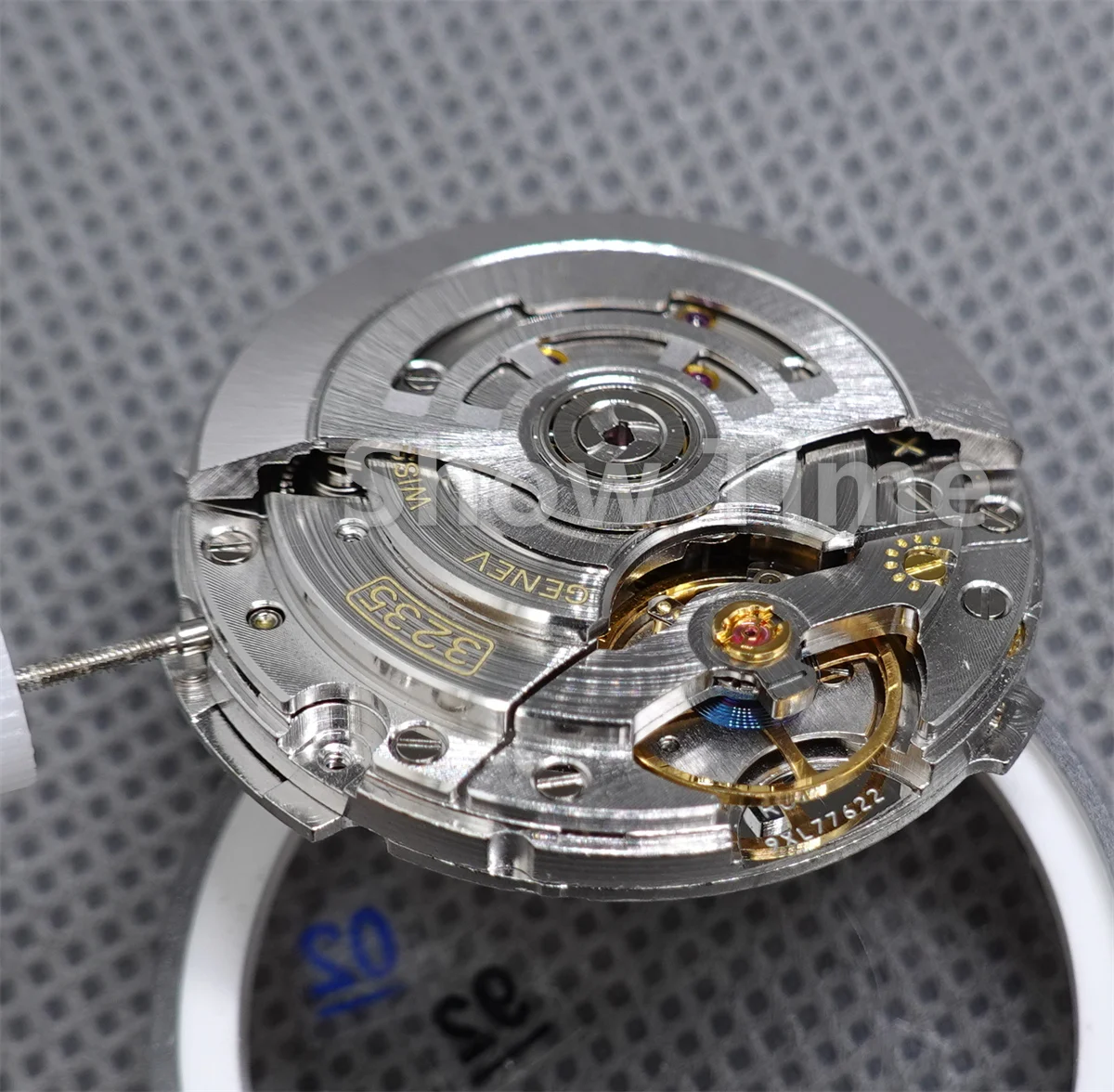 Shanghai 3235 automatic mechanical movement blue balance wheel SUB DJ movement VR3235 clean factory 126610 126334