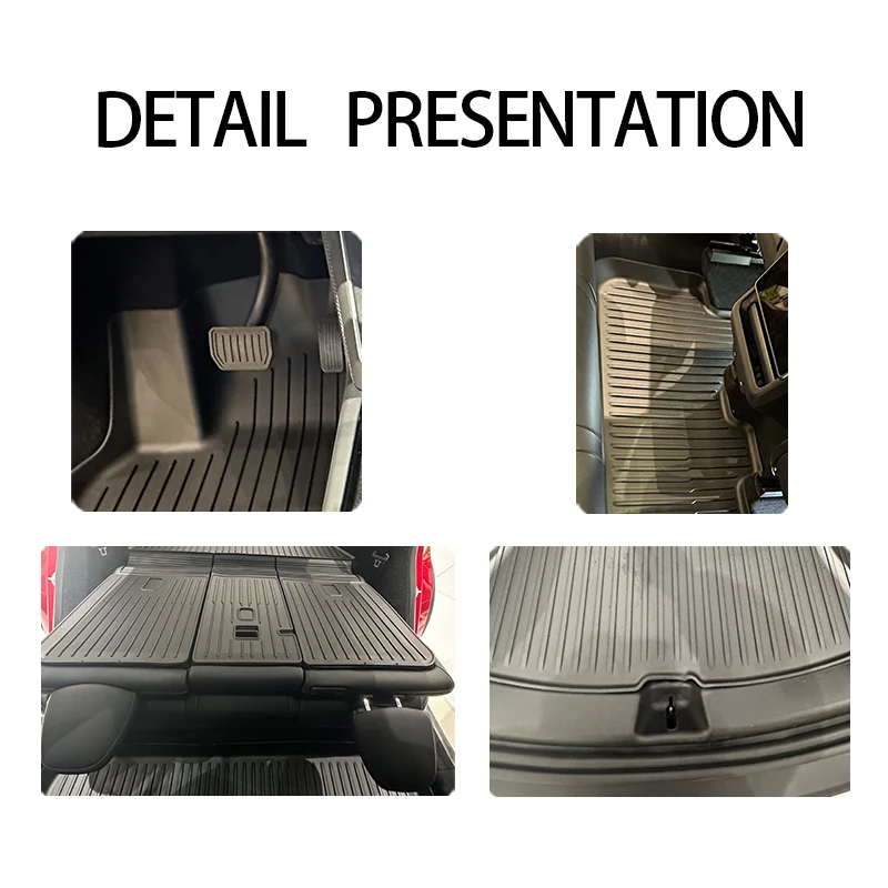 Для Tesla TPE Нескользящий грязезащитный водонепроницаемый вкладыш Model Y Juniper 2025