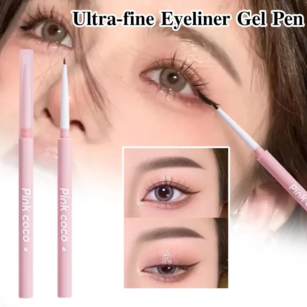 

Ultra-fine Nature Brown Eyeliner Pencil Waterproof Eyeliner Smooth Sweat-proof Easy Long-lasting Eyeliner Pen To Smudge Not F3V8