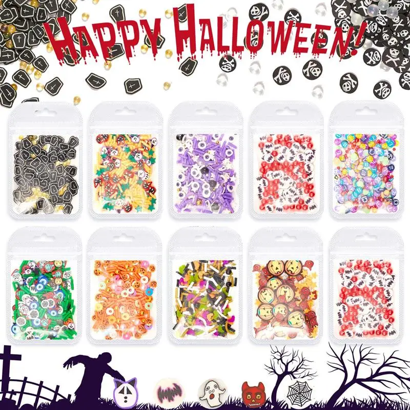 20 г, 5 мм, смешанный ужасный цветок, аниме, эмоциональные кусочки глины, спрей, мягкий шейкер для ногтей, сделай сам, слайм, Хрустальный наполнитель, аксессуары