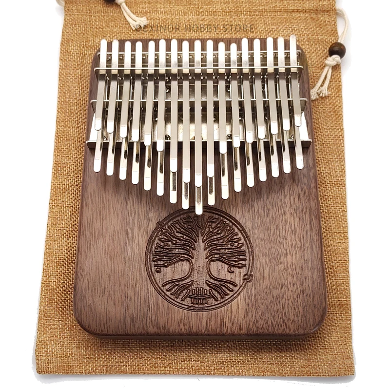 Оригинальная Хроматическая клавиатура для пианино hlру Kalimba 34 клавиши Подарочные