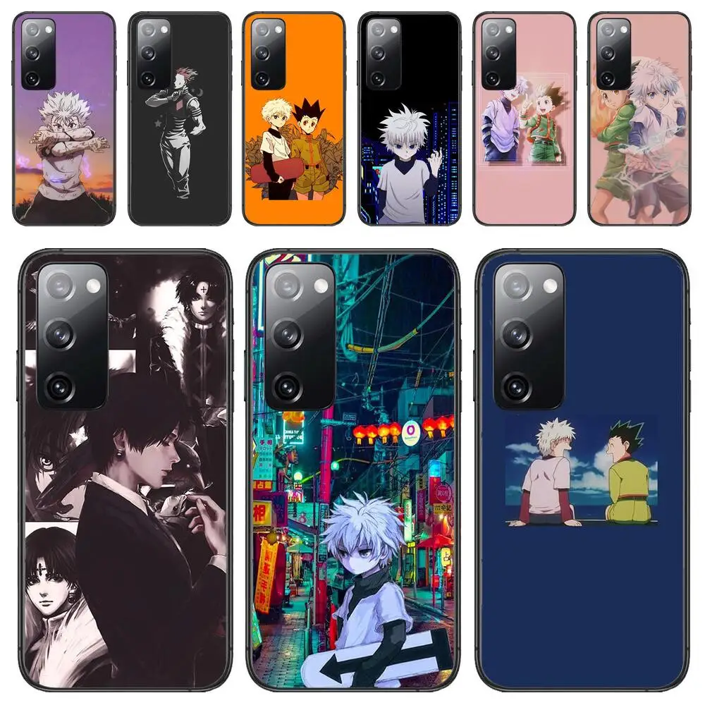 

hunter x hunter soft Phone case For Samsung Galaxy S30 s21 fe s20 s7 s5 s8 Plus s9 s10 s10e s21 Ultra Note 10 lite Phone cover
