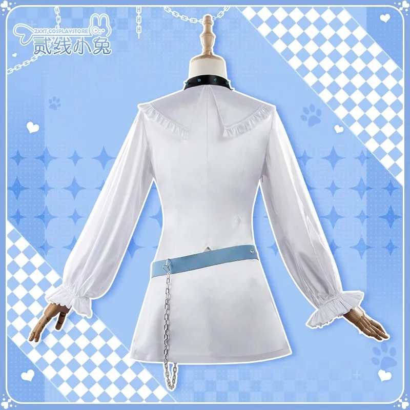 Горячий костюм для косплея Fuwawa Abyssgard игра VTuber Hololive аниме женское платье одежда