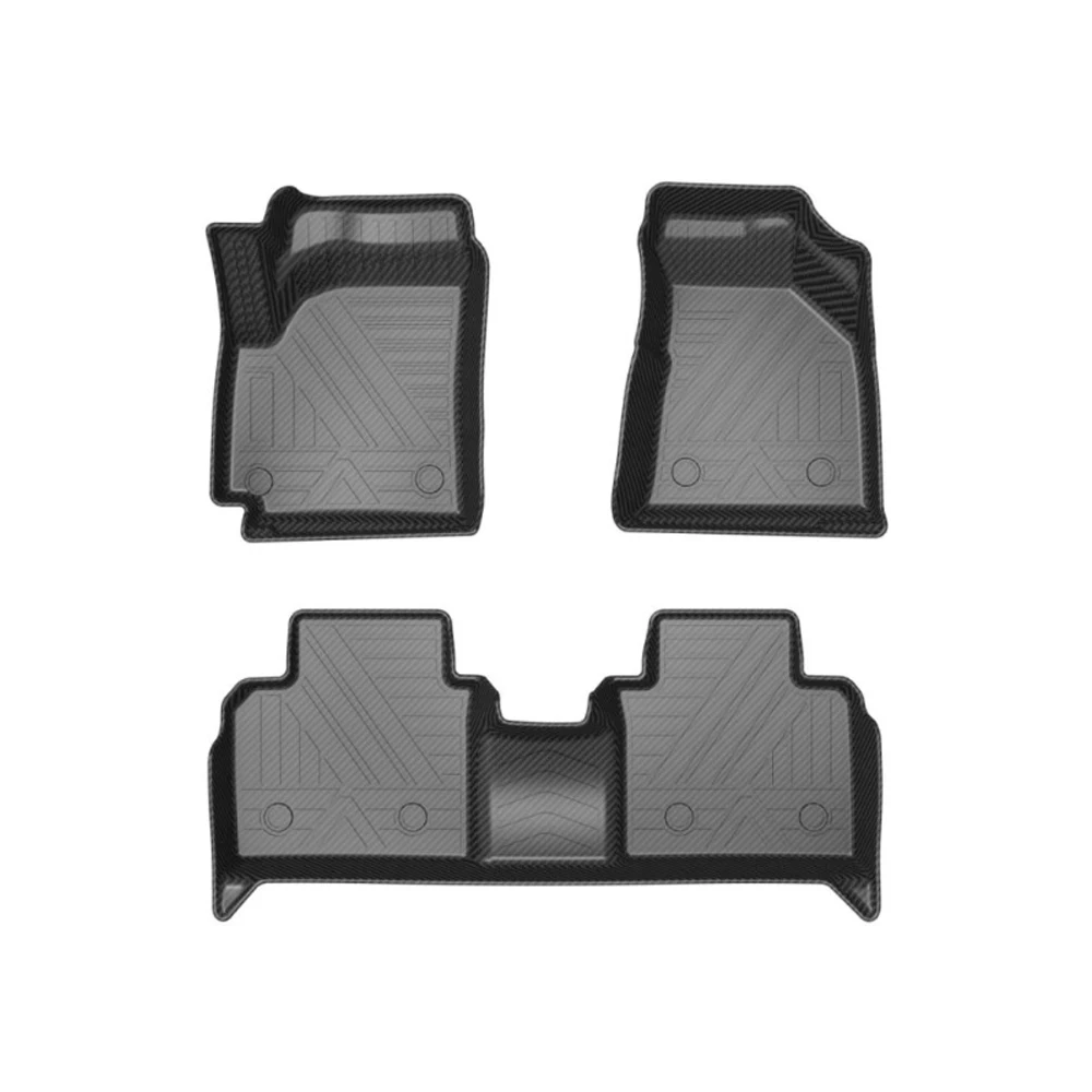 

Нескользящий автомобильный 3D коврик из ТПЭ для Ford 140, подходит для любой погоды, не токсичный коврик для левого вождения автомобиля