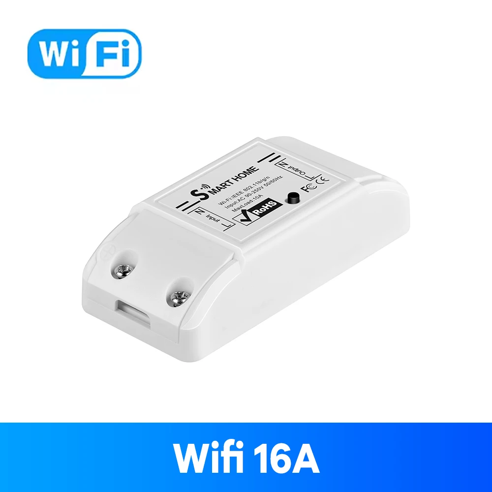 

Умный Wi-Fi реле Tuya 10A/16A для Alexa
