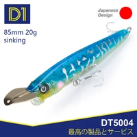 d1 popper fishing lures topwater floatingsinking wobblers 65mm85mm150mm high quality hard bait metal lips fishing tackle 2020